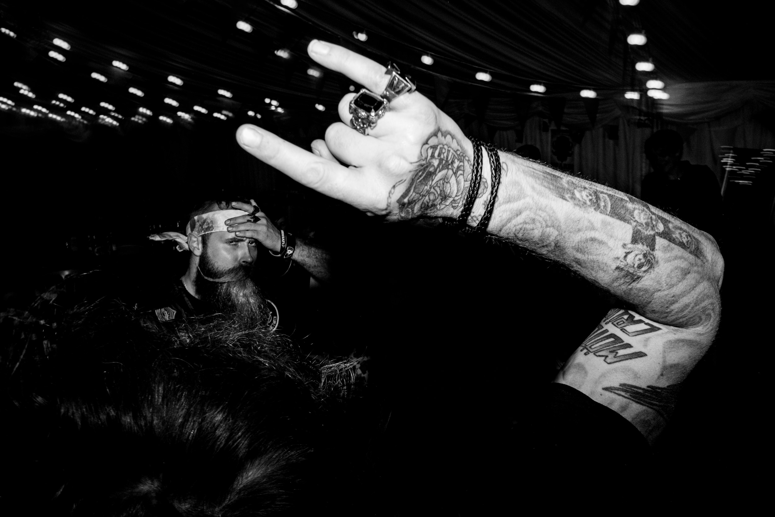 moshing at the wedding reception. wold top brewery wedding photography by emma and rich.